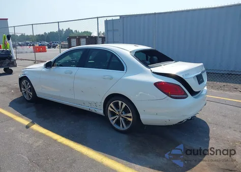 2019 Mercedes-Benz C 300 from USA, damaged, VIN 55SWF8DB5KU320503